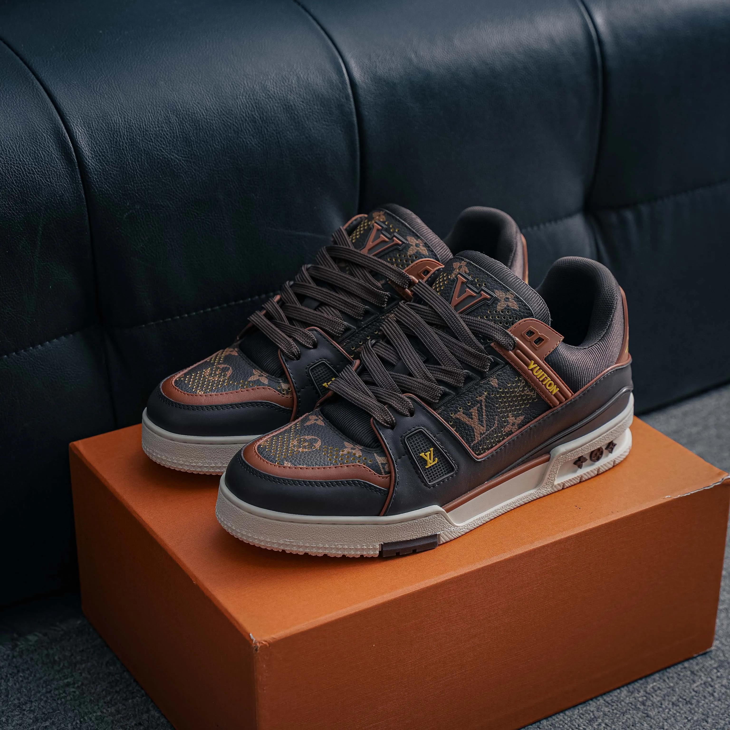 【YS 】 Premium LOUIS VUITTON LV Trainer ✦ ，Shoes ✦ 、 、 ✦ ✦